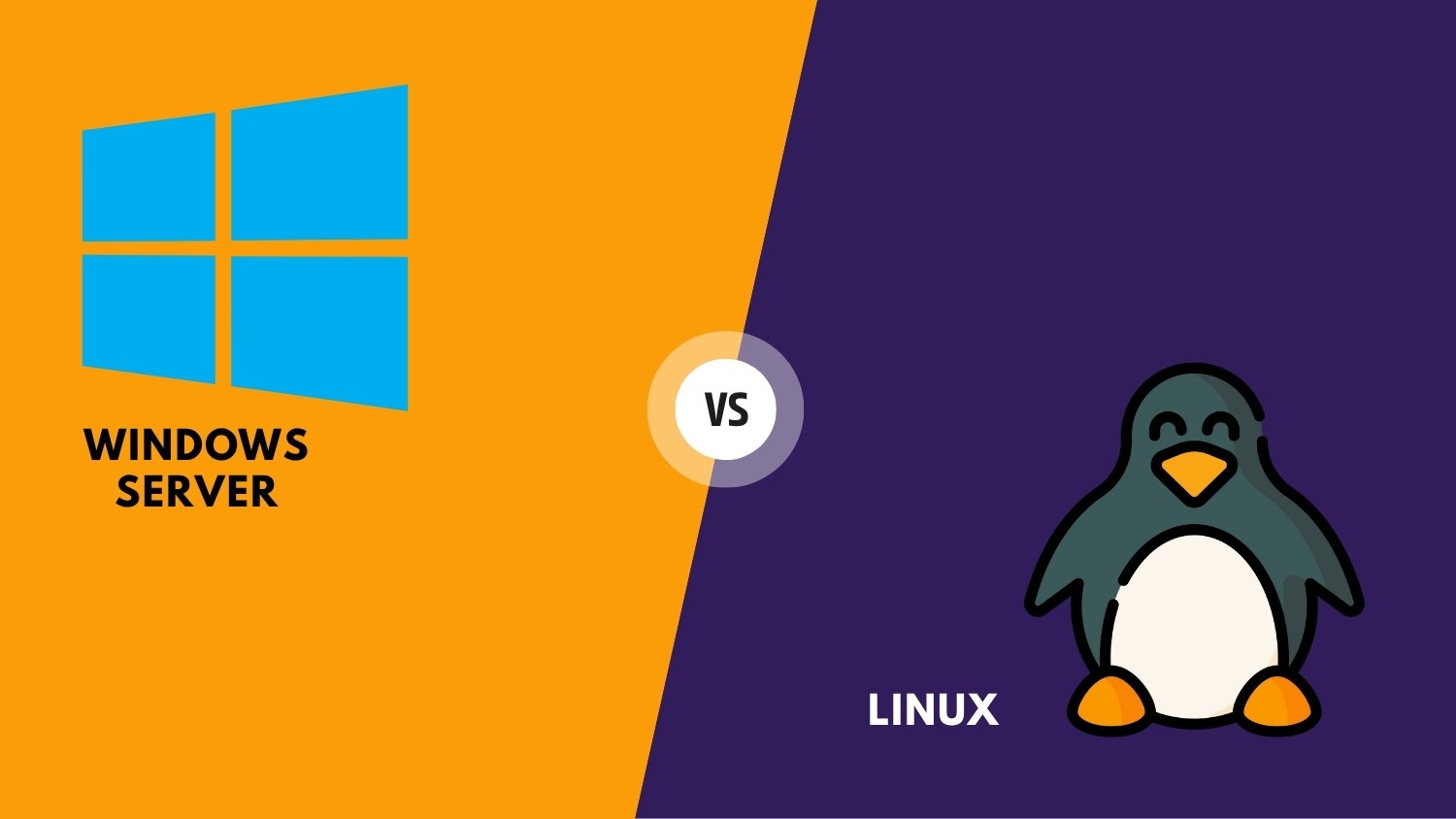 Windows Server vs Linux Graphic