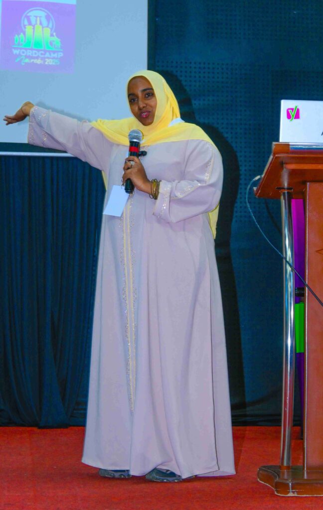 Speaker(2)_WordCamp_Nairobi_2025 Nadia Mohideen, Speaker